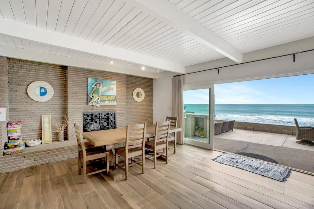 On The Sand!! Private Beach! Ocean Front Hot Tub!! Dana Point Esterno foto